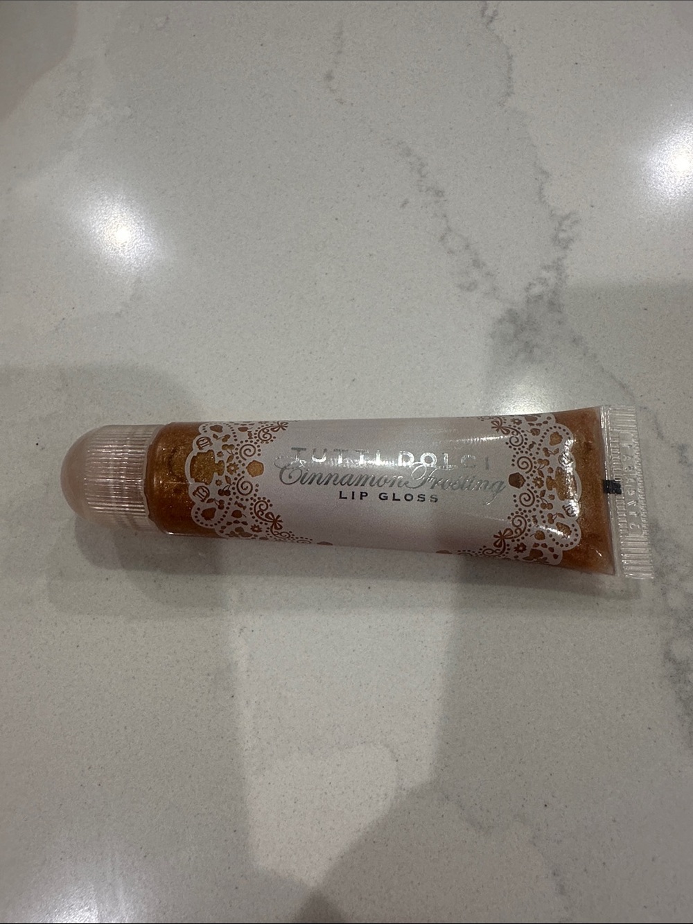 Bath & Body Works Vintage Retired Tutti Dolci Cinnamon Frosting Lip Gloss